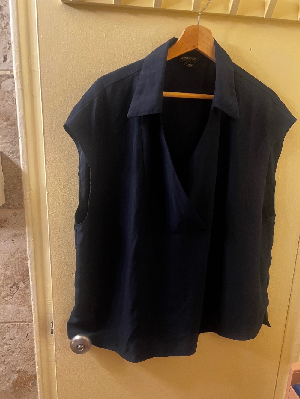 Banana Republic Navy Collared Shirt